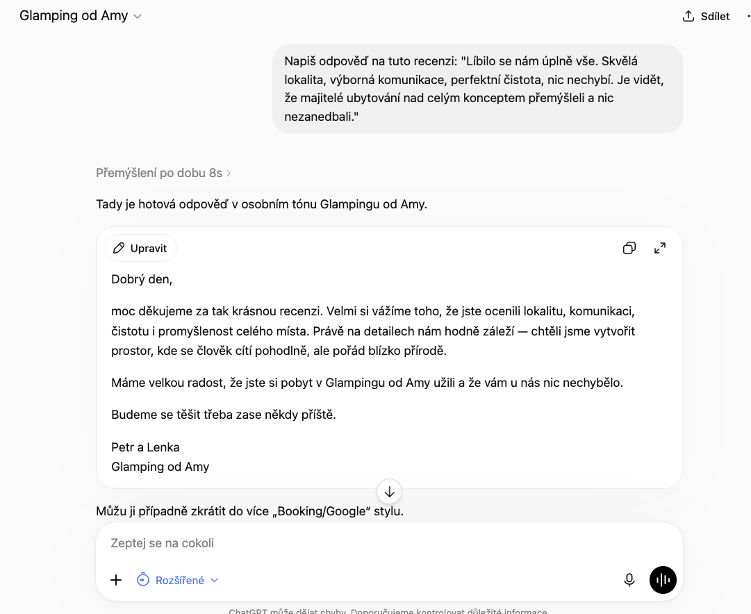AI pomocník