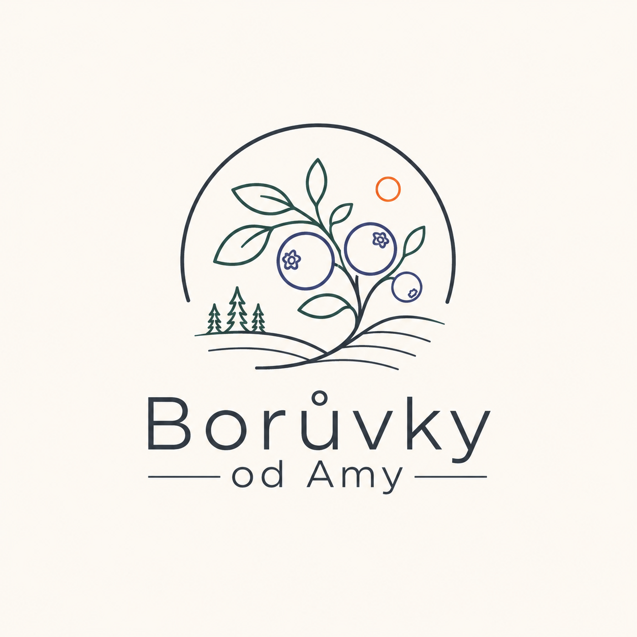 Logo Borůvky od Amy