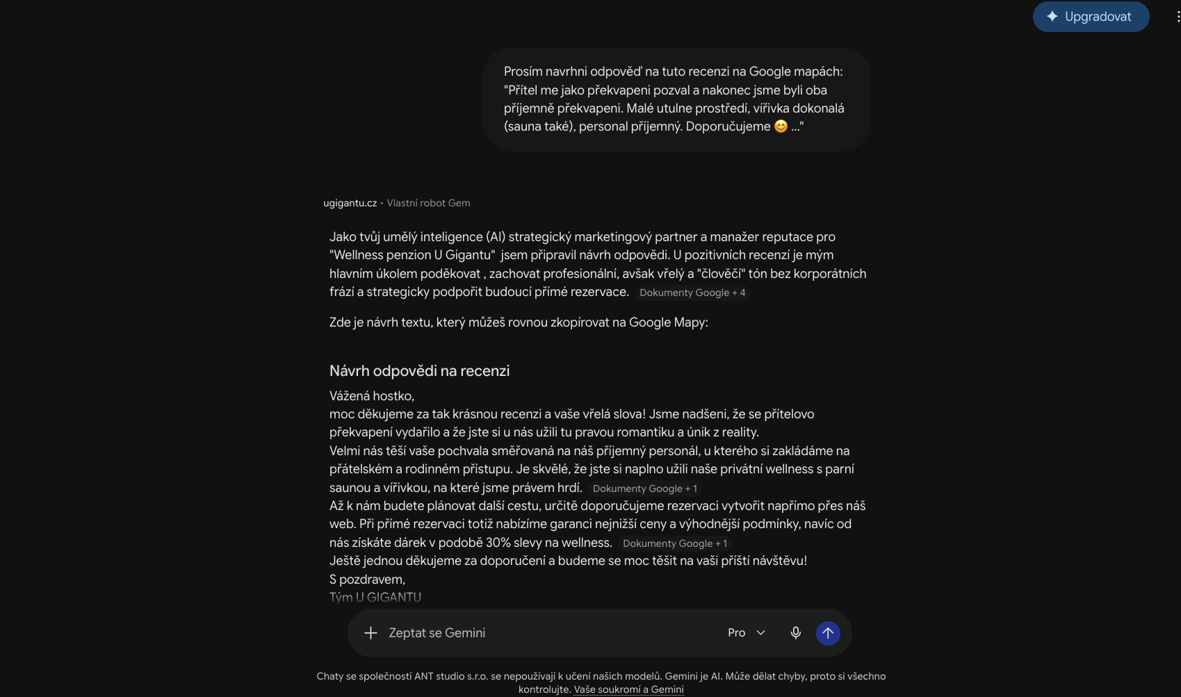 AI pomocník